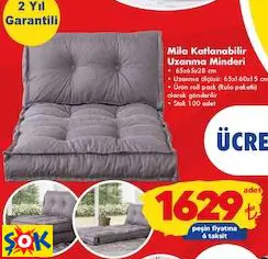 MİLA KATLANABİLİR UZANMA MİNDERİ